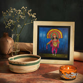 West Bengal Chhau Dance Wall Paintings from Island Rangoli from Deewar West Bengal collection  Ambience